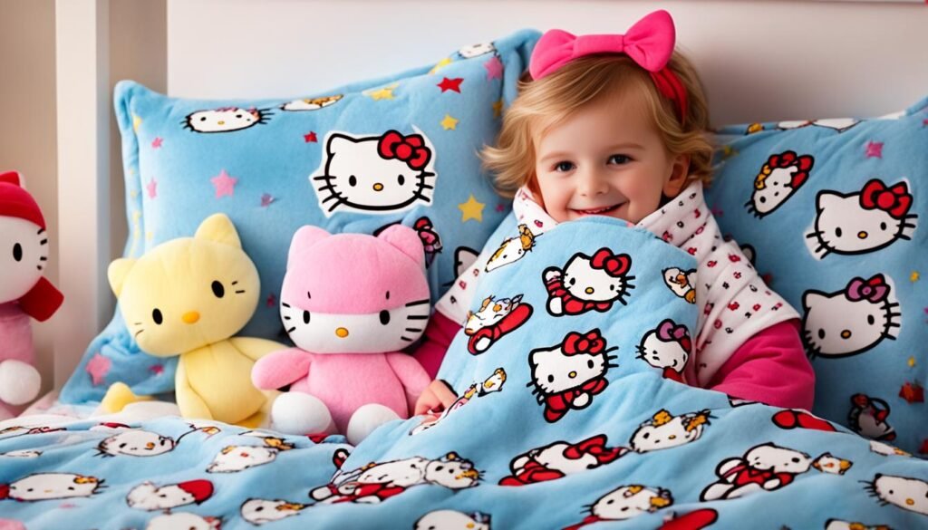 Cozy Hello Kitty Blanket: Perfect for Snuggling!