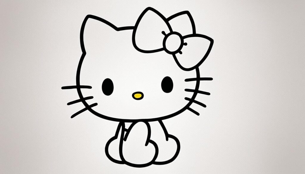 Hello Kitty Drawing