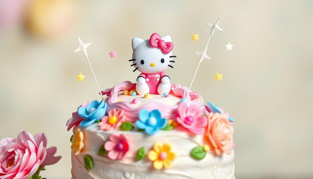 Hello Kitty Cake Topper 