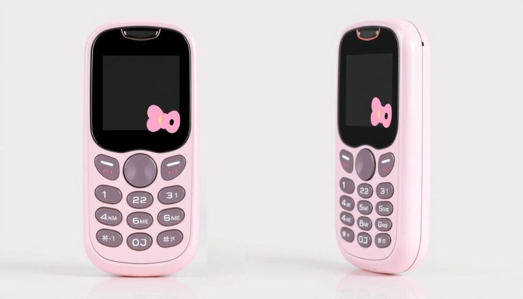 Hello Kitty Flip Phone: Cute and Compact Mobile Device