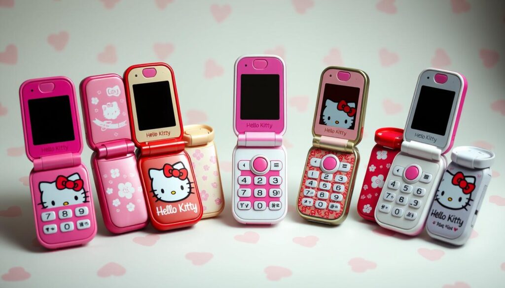 Hello Kitty Flip Phone: Cute and Compact Mobile Device