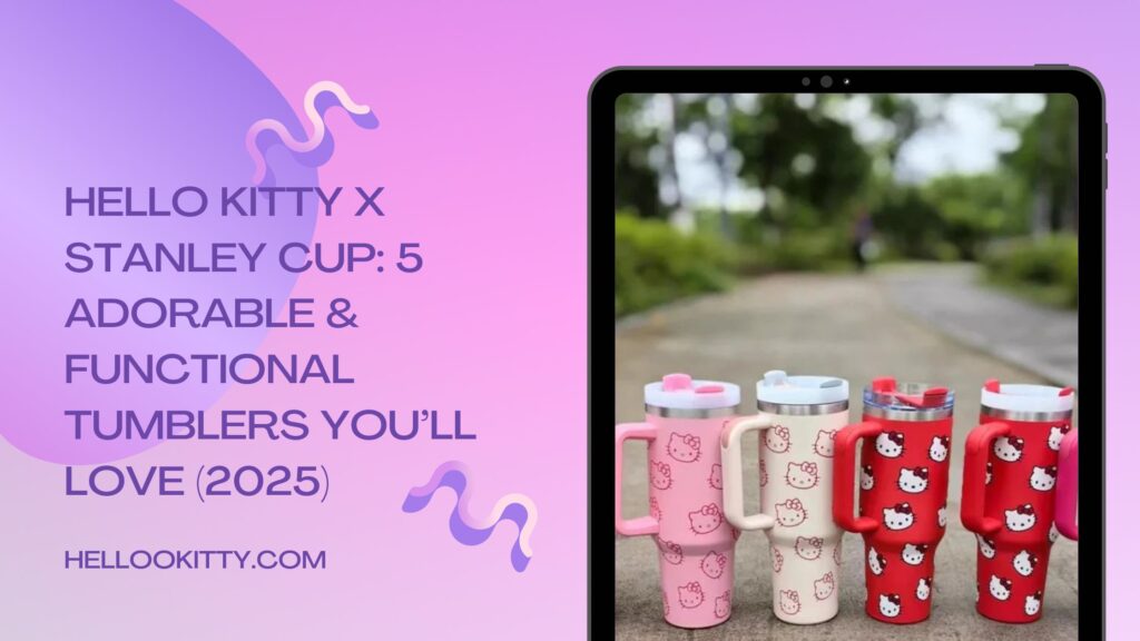 🏆 Top 5 Hello Kitty x Stanley Cup Tumblers (2025 Picks) 2 Hello Kitty x Stanley Cup