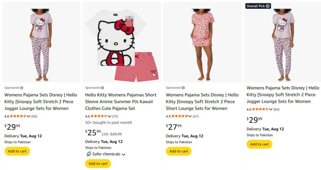 Cute & Comfy: The 5 Best Hello Kitty Tracksuits for 2025 (Perfect for Lounging & Styling!) 4 Women’s Hello Kitty Lounge Set